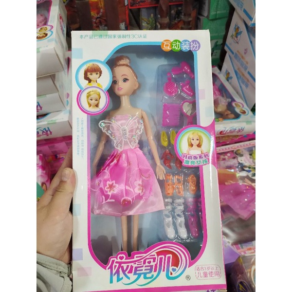 Búp bê barbie xinh xắn, dễ thương kèm phụ kiện