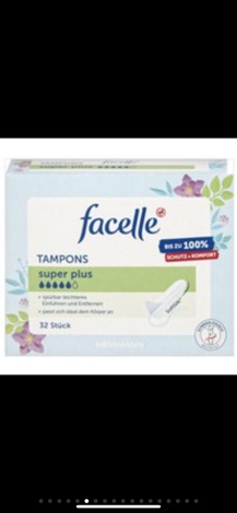 Băng vệ sinh Tampons Facelle