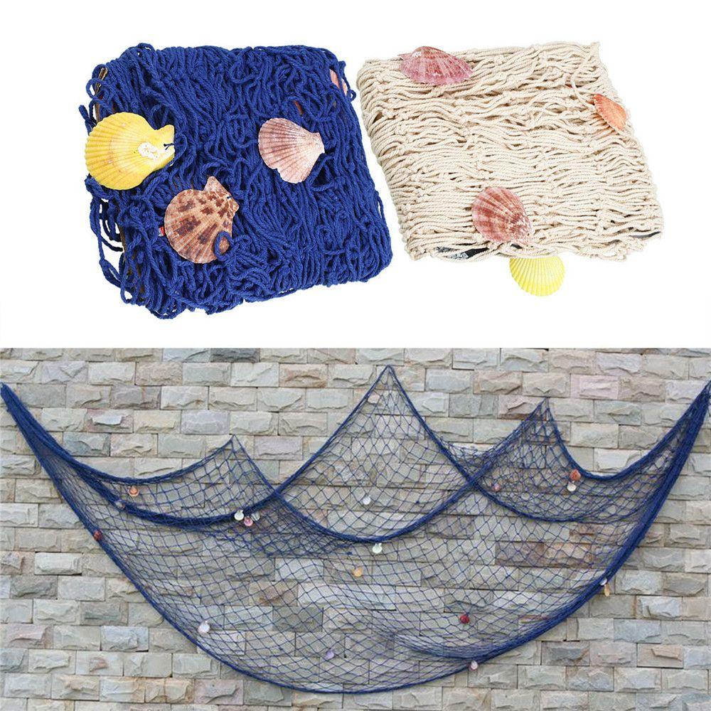 Lưới Đánh Cá Treo Trang Trí Sân Vườn DIY 1 #