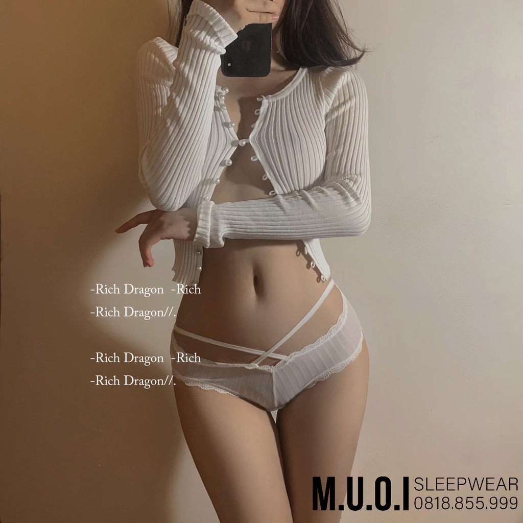 Quần Lót Phối Ren Nữ Cạp Chéo mềm mại thông hơi sexy quyến rũ gợi cảm mã QL13 | BigBuy360 - bigbuy360.vn