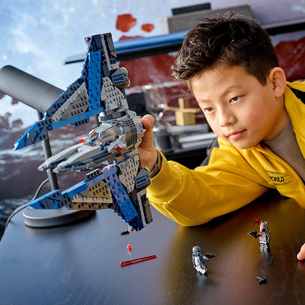 Lego Star Wars 75316 - Mandalorian Starfighter - Bộ xếp hình Lego Phi thuyền Mandalorian
