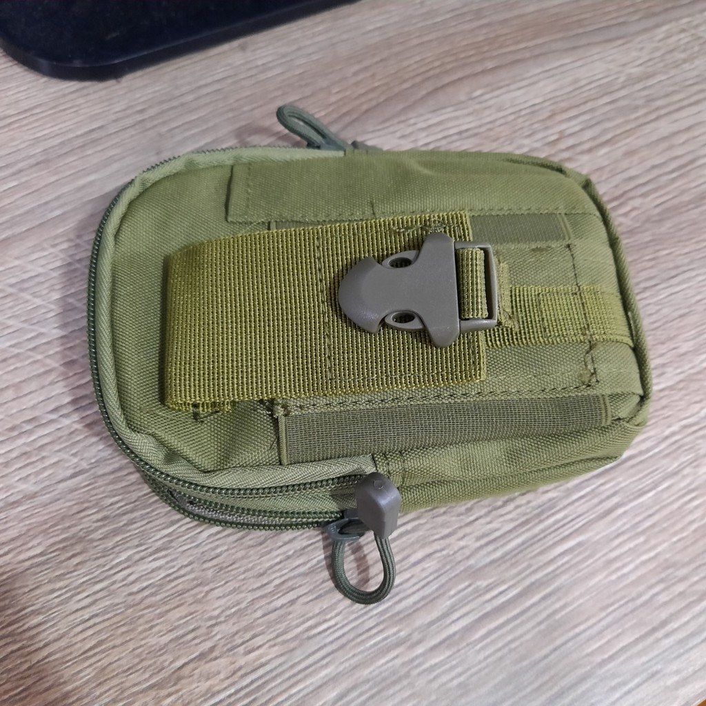 Túi Đeo Hông mini soldier Shalla K501 Tặng móc khóa cá heo