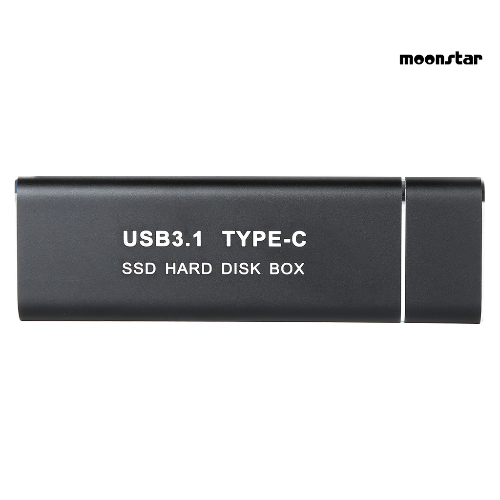 MO Portable USB 3.1 M.2 NGFF High Speed External SSD Mobile Hard Drive Enclosure