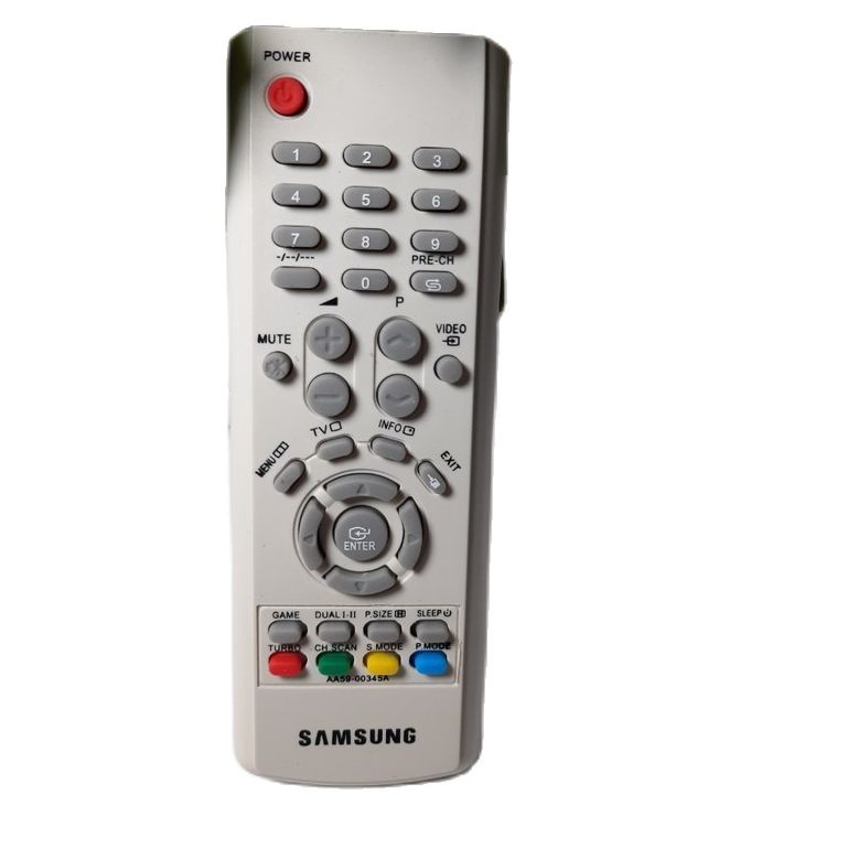 Điều khiển tivi Samsung loại dầy cong cổ ngày xưa - tặng kèm pin - Remote tivi samsung CRT chất lượng tốt như khiển zin