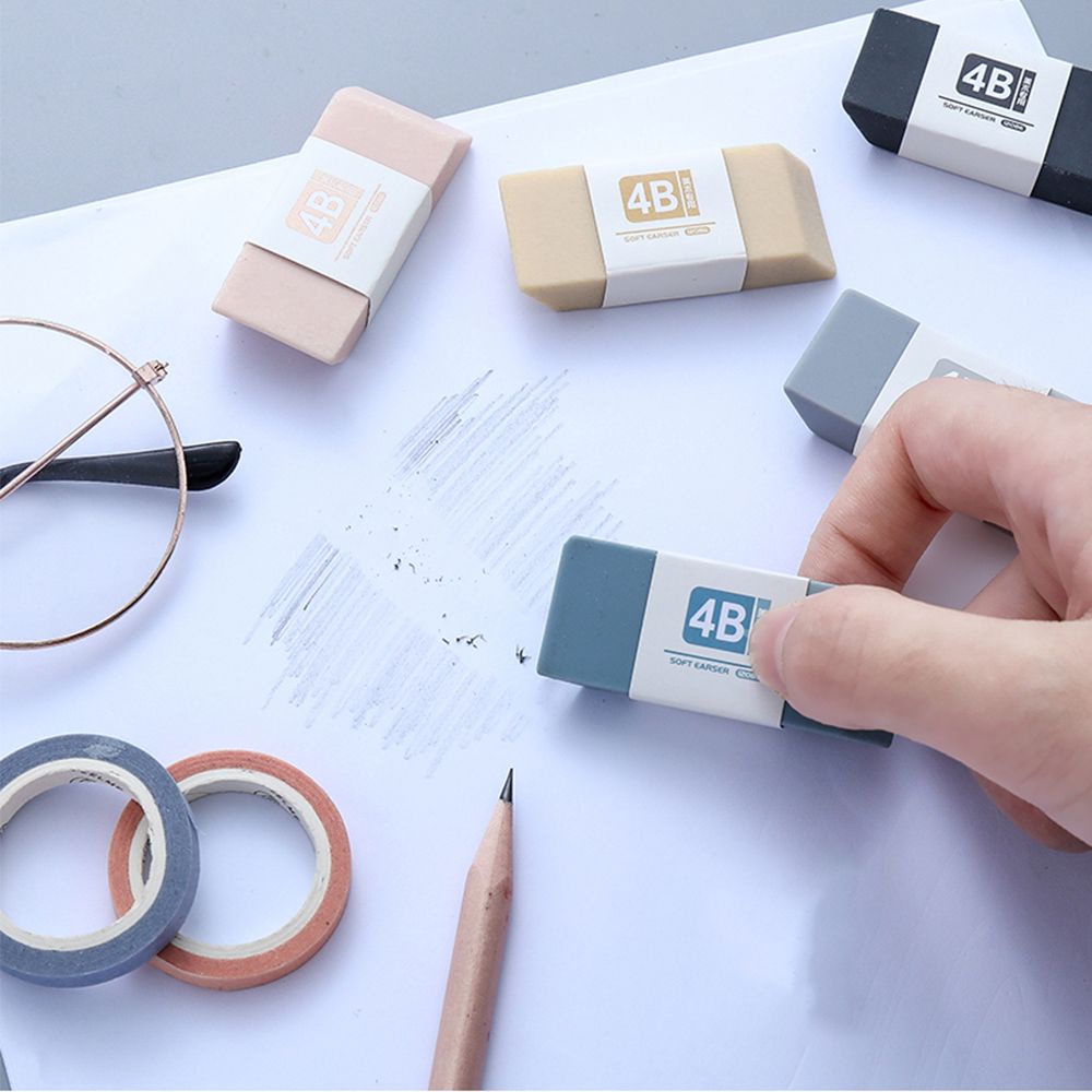 Gôm tẩy bút chì 4B mềm mại dễ thương