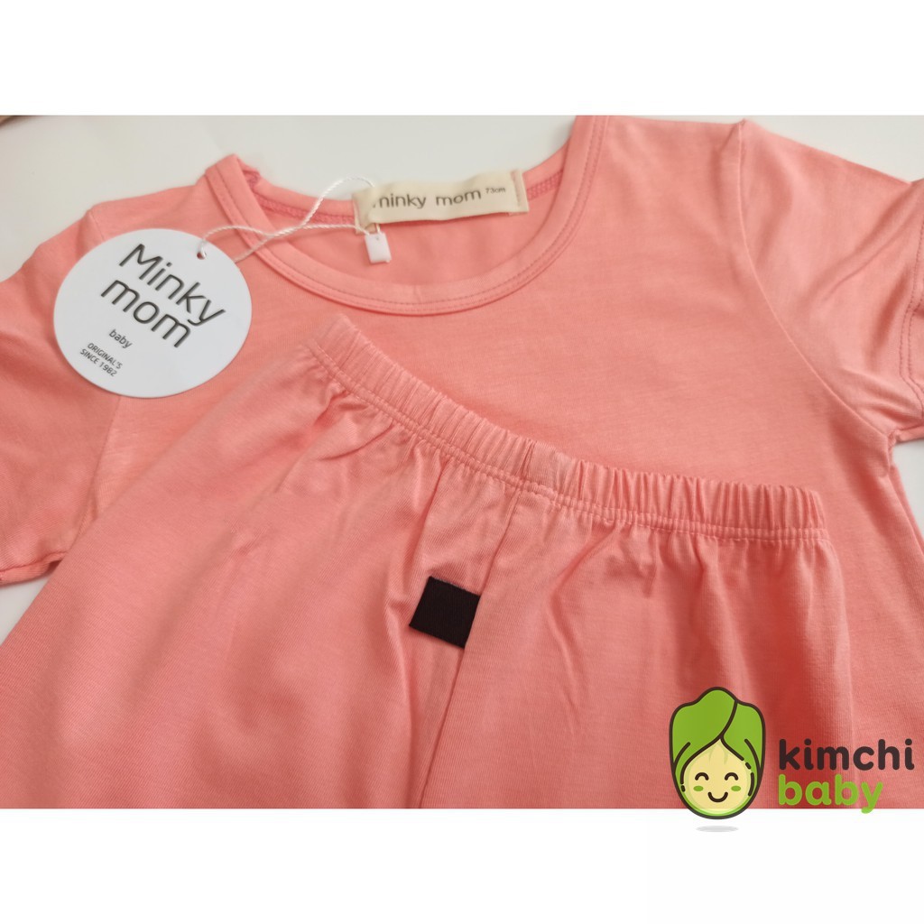 Đồ Bộ Bé Trai, Bé Gái Minky Mom Vải Thun Lạnh, Bộ Cộc Tay Cho Bé Mặc Nhà, Bộ Quần Áo Trẻ Em Dễ Thương Mùa Hè MKM2101