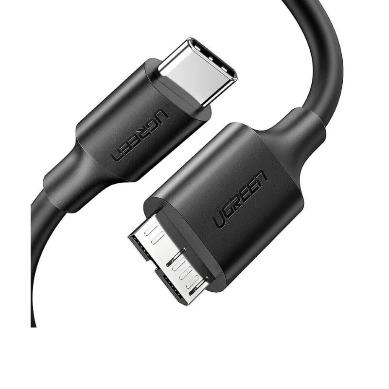 1M màu đen Dây USB 3.0 sang USB-C UGREEN 20103 US312