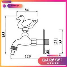 Vòi nước bằng đồng, vòi hồ xả xô,vòi gắn tường cổ điển Kanly GCT02-GCT02C-GCT02R