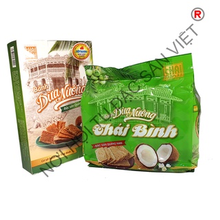 Bánh dừa nướng - Thái Bình - Gói 150g, hộp 180g - Đặc sản Quảng Nam, Đà Nẵng