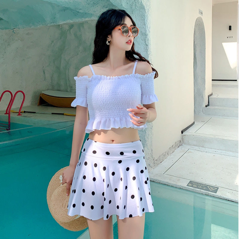 Bộ Đồ Bơi Hai Mảnh Chấm Bi Nâng Ngực Phong Cách Hàn Quốc 88243 | BigBuy360 - bigbuy360.vn