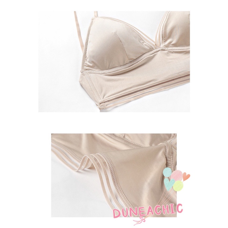 Set đồ DUNEA gồm áo lót cổ chữ U và quần lót thời trang gợi cảm cho nữ