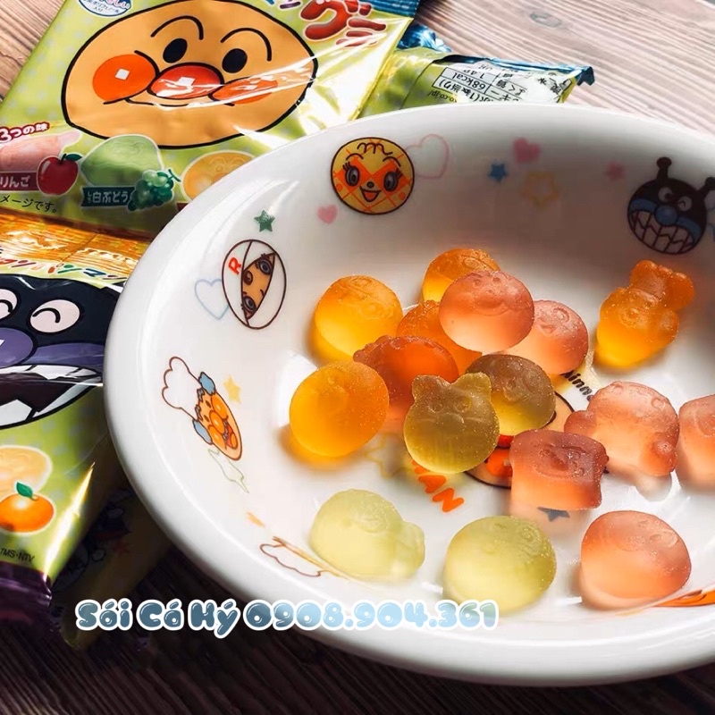 ⚡️ Kẹo dẻo trái cây chống sâu răng Anpanman Nhật Bản⚡️