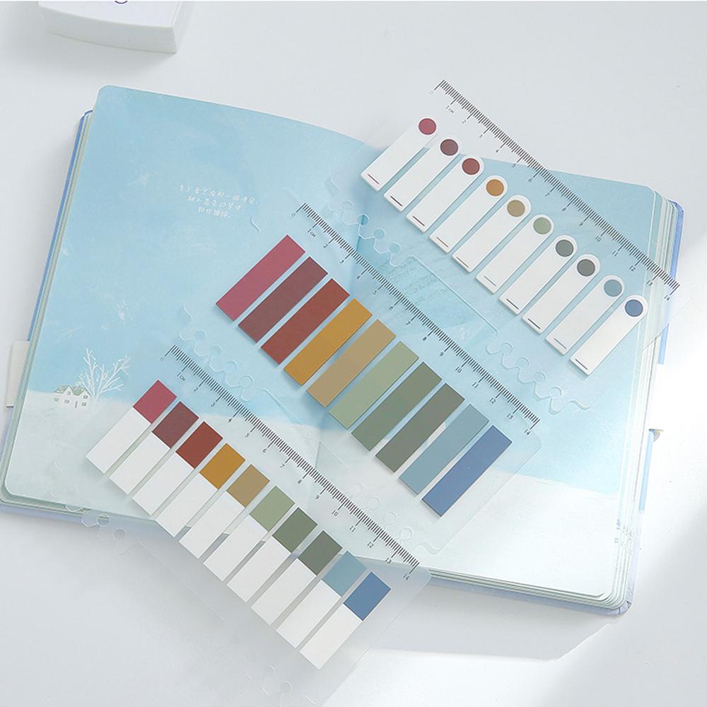ELEGANT Set 200 Tờ Miếng Dán Ghi Chú Tự Dính Dùng Lên Kế Hoạch Tiện Lợi