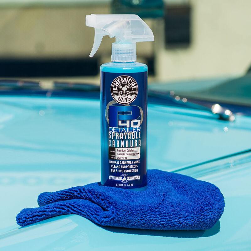 Dưỡng bóng dàn áo, xịt bóng xe Chemical Guys P40 Quick Detailer Natural Carnauba Shine 480ml.