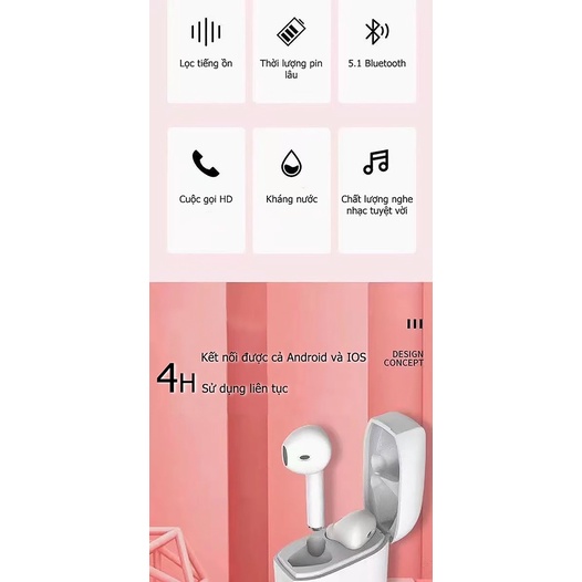 Tai nghe bluetooh D12 v5.0