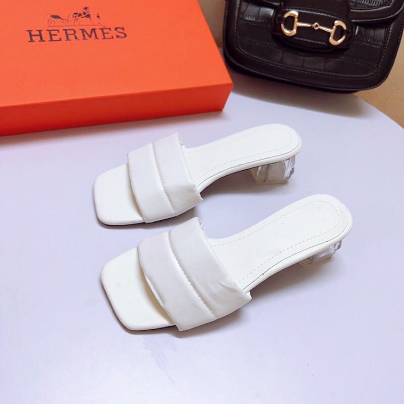 Bán sỉ Dép cao gót quai bản phồng gót trong 5p đi đẹp êm chân