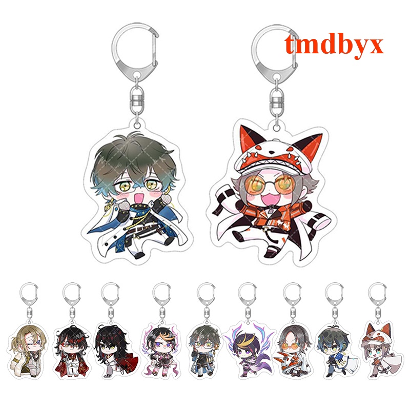 Tmdbyx Móc Khóa Acrylic Hình Nhân Vật Anime Dễ Thương Vox Luca Ike Mysta Shu Merchandise