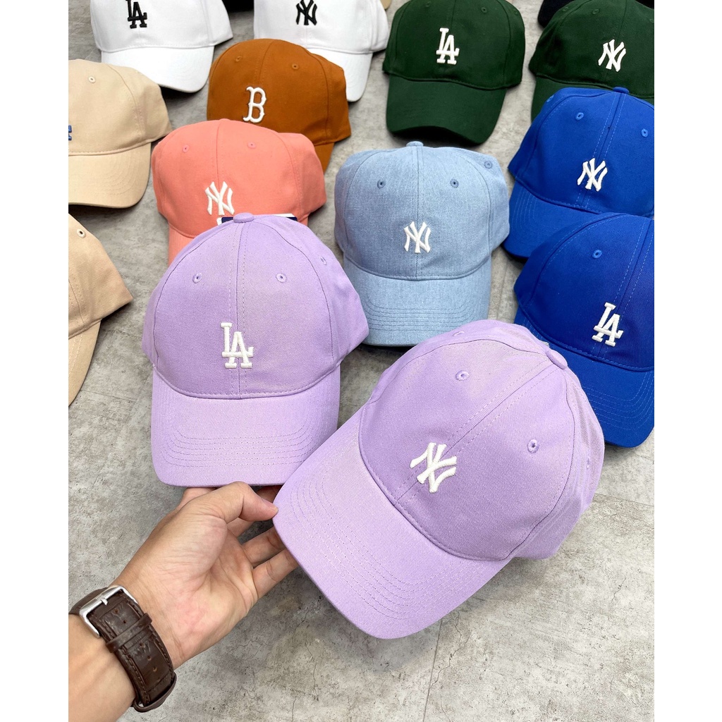 Nón Kết MLB Roockie Ball Cap 5 Sắc Màu  N34 | Unisex - Full Tag Code