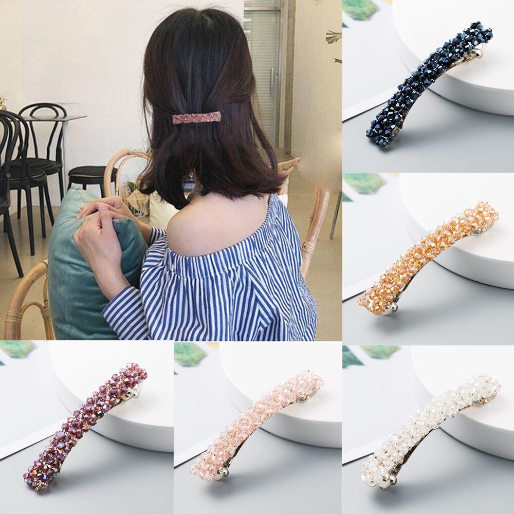OSIER1 1 Kẹp Tóc Nữ Họa Tiết Hình Học Thời Trang