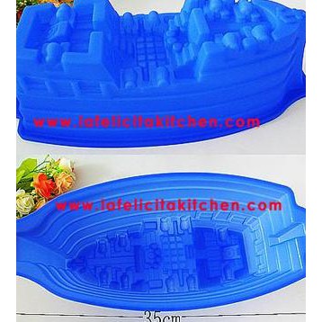 Khuôn Silicon Làm Bánh Hình Tàu Cướp Biển | BigBuy360 - bigbuy360.vn