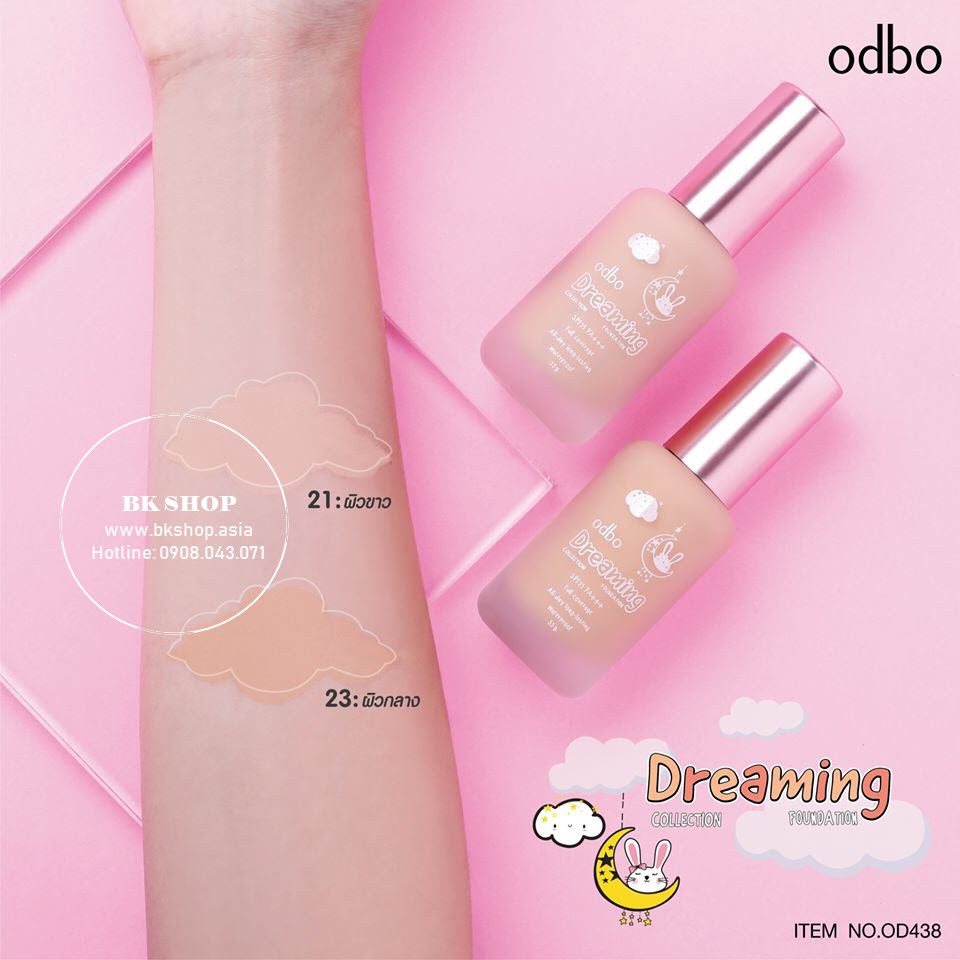 [ Auth Thái ] Kem Nền Siêu Lỳ Odbo Dreaming OD438