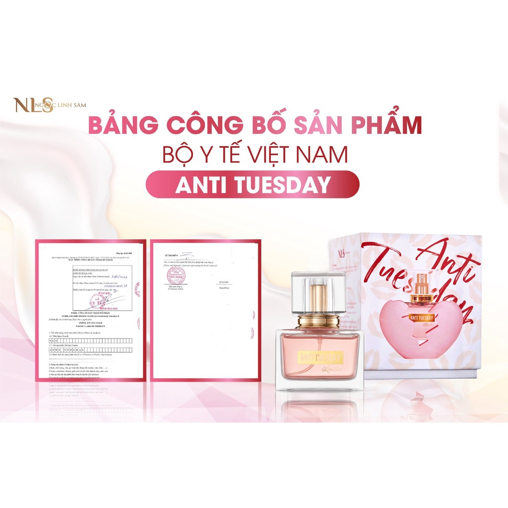 Dung Dịch Vệ Sinh Say No Tuesday & Nước Hoa Xịt Anti Tuesday - Combo Cho "Cô Bé" Thơm Hồng.
