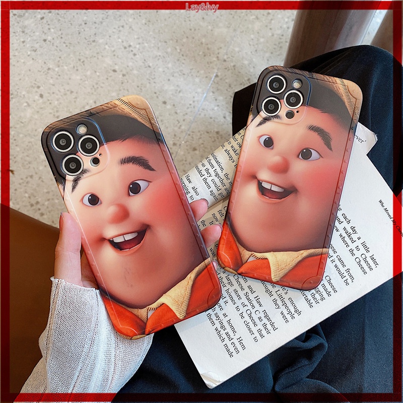 Cartoon Cute Film Up Little Fat IMD Silicone Anti-fall Phone Case Soft Case for IPhone7/8 IPhone 7Plus/8Plus IPhone X XS XR XSmax IPhone 11 11pro 11promax IPhone 12 12pro 12promax