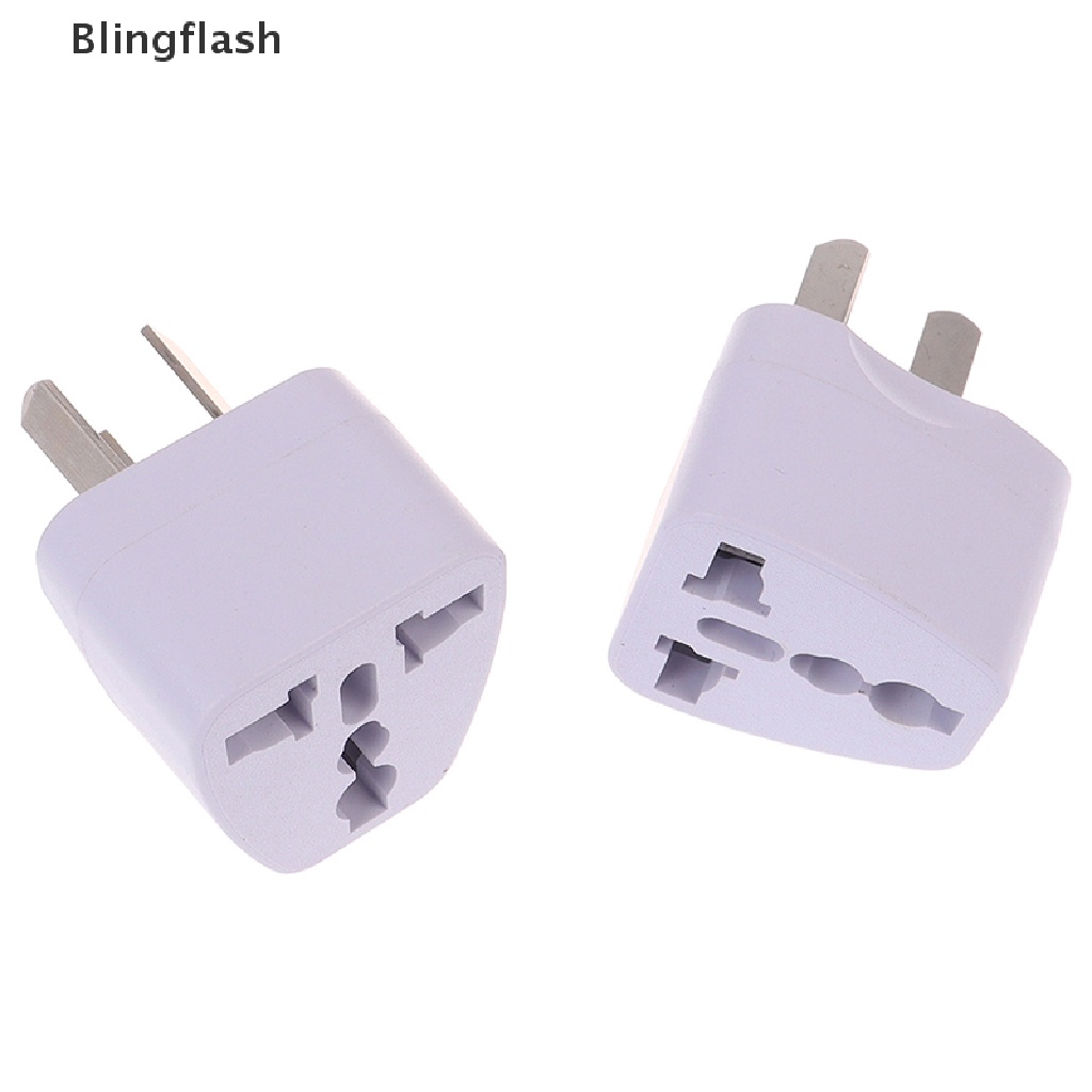 Phích Cắm Điện Chuyển Đổi Đầu Us EU Châu Á Sang AU Úc 3 Pin MY