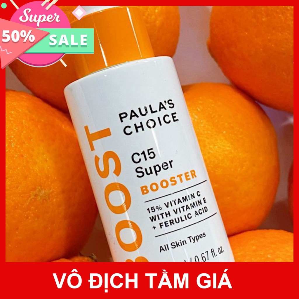 Tinh chất tăng cường bổ sung Vitamin C Paula's Choice Resist C15 Super Booster 20ml 7770