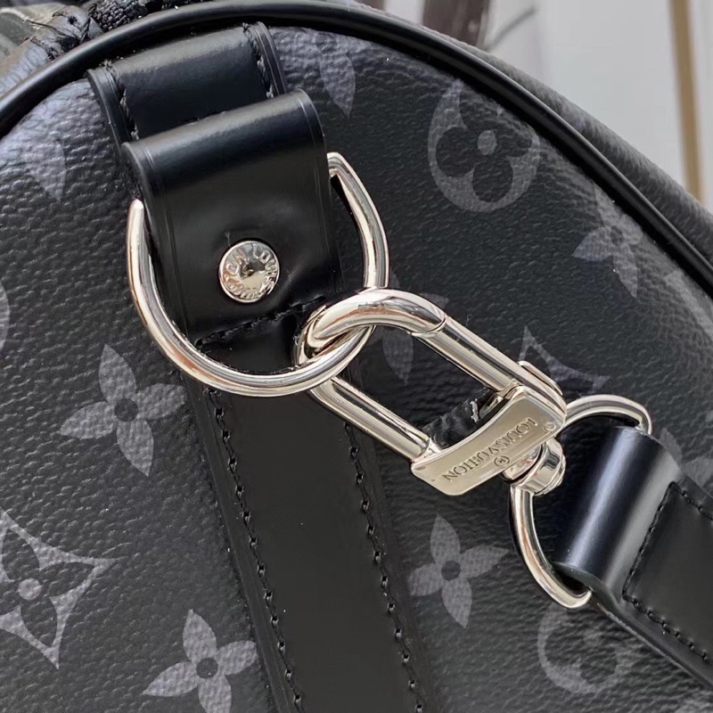 Túi Lv Keepall Bandouliere 50 Boston Bag da đanh dày, code đựng cả thế giới