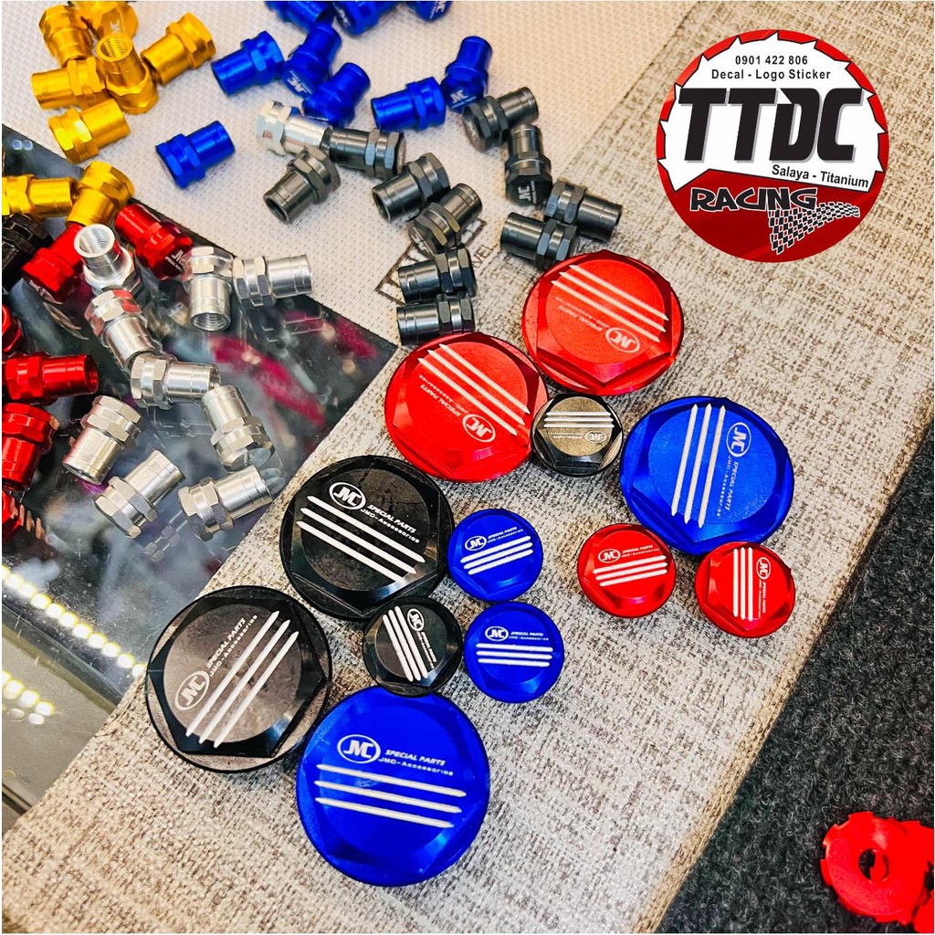 Ốc Mâm Lửa Nhôm mẫu new 2022 Honda/Yamaha đủ màu 🇻🇳