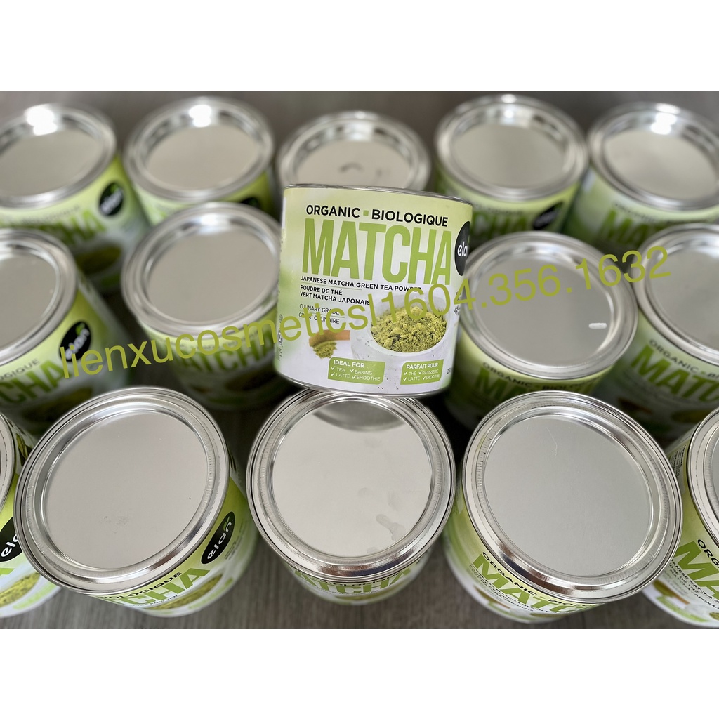 Bột trà xanh Elan Matcha green tea powder 250g; Hsd T5/2024