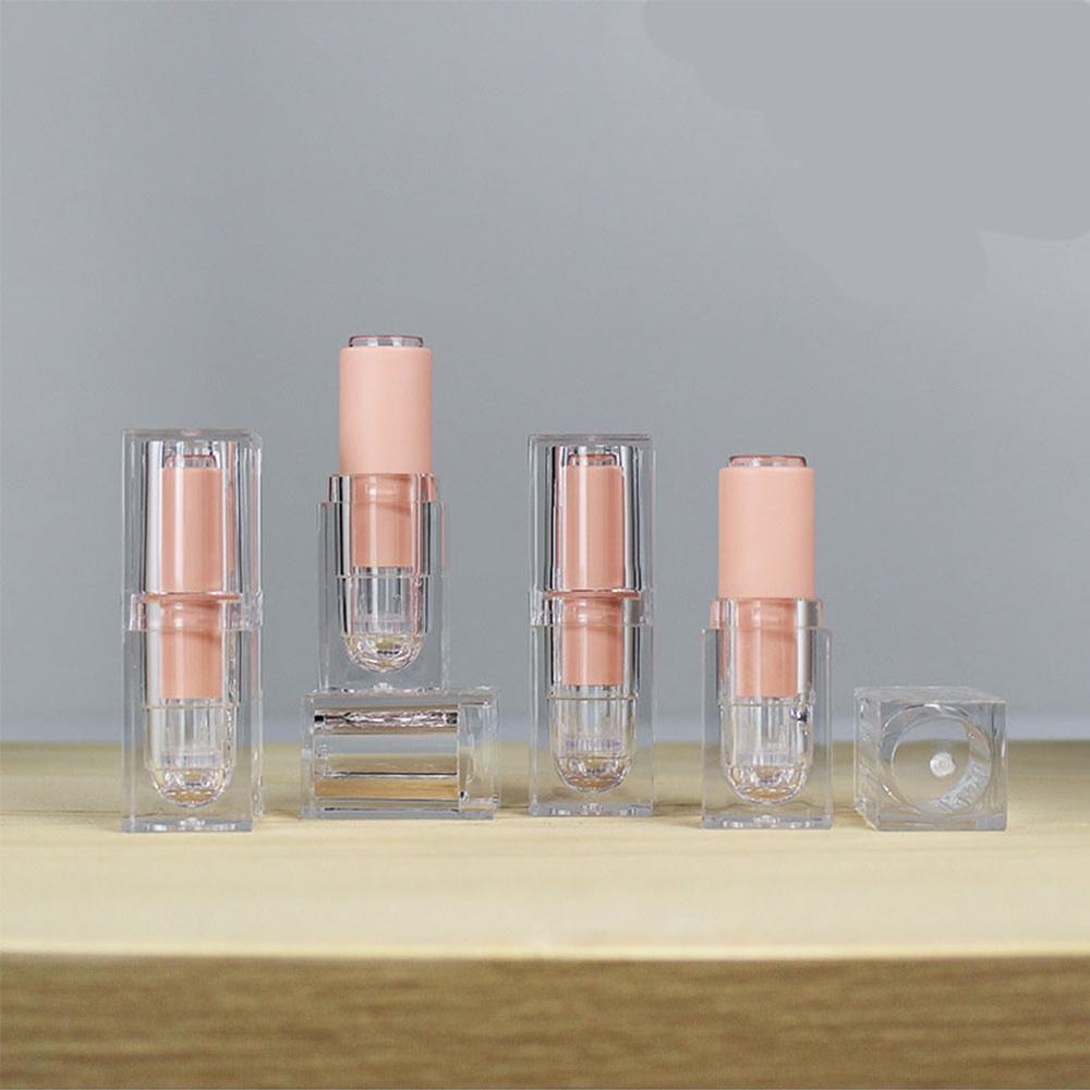 Ống Đựng Son Dưỡng Bằng Acrylic Trong Suốt Hình Vuông
