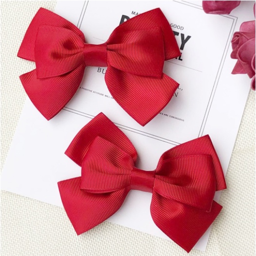 [Mã 151FASHIONSALE1 giảm 10K đơn 50K]Kẹp Tóc Nơ Xinh Xắn Dành Cho Nữ