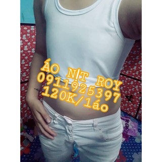 ÁO NỊT BA LỖ NGẮN CÓ VIỀN