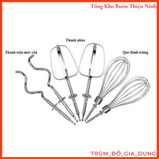 Máy đánh trứng đánh kem nhào bột 7 tốc độ 180W (Màu Trắng)