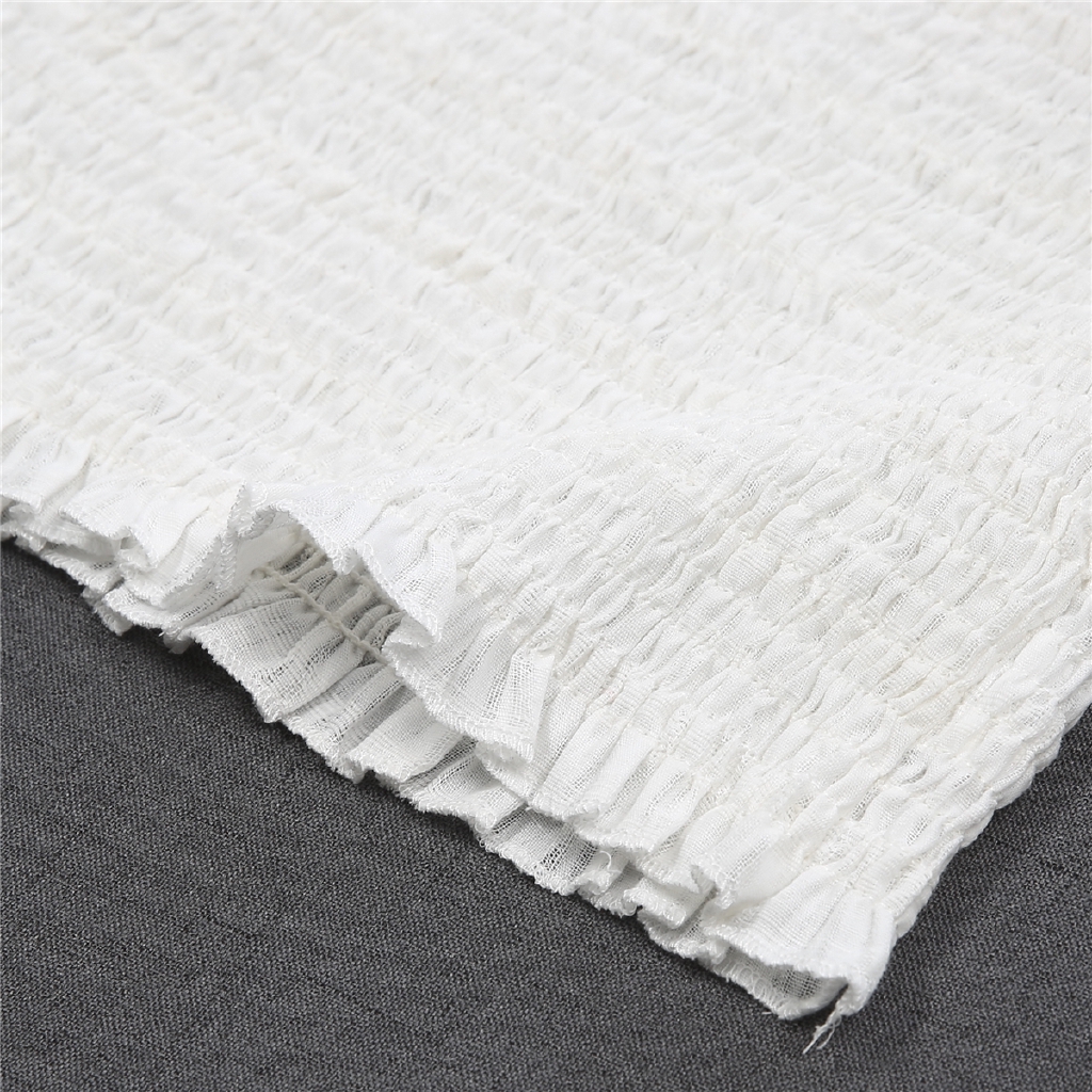 Áo hai dây trễ vai nhún bèo phong cách quyến rũ dành cho nữ