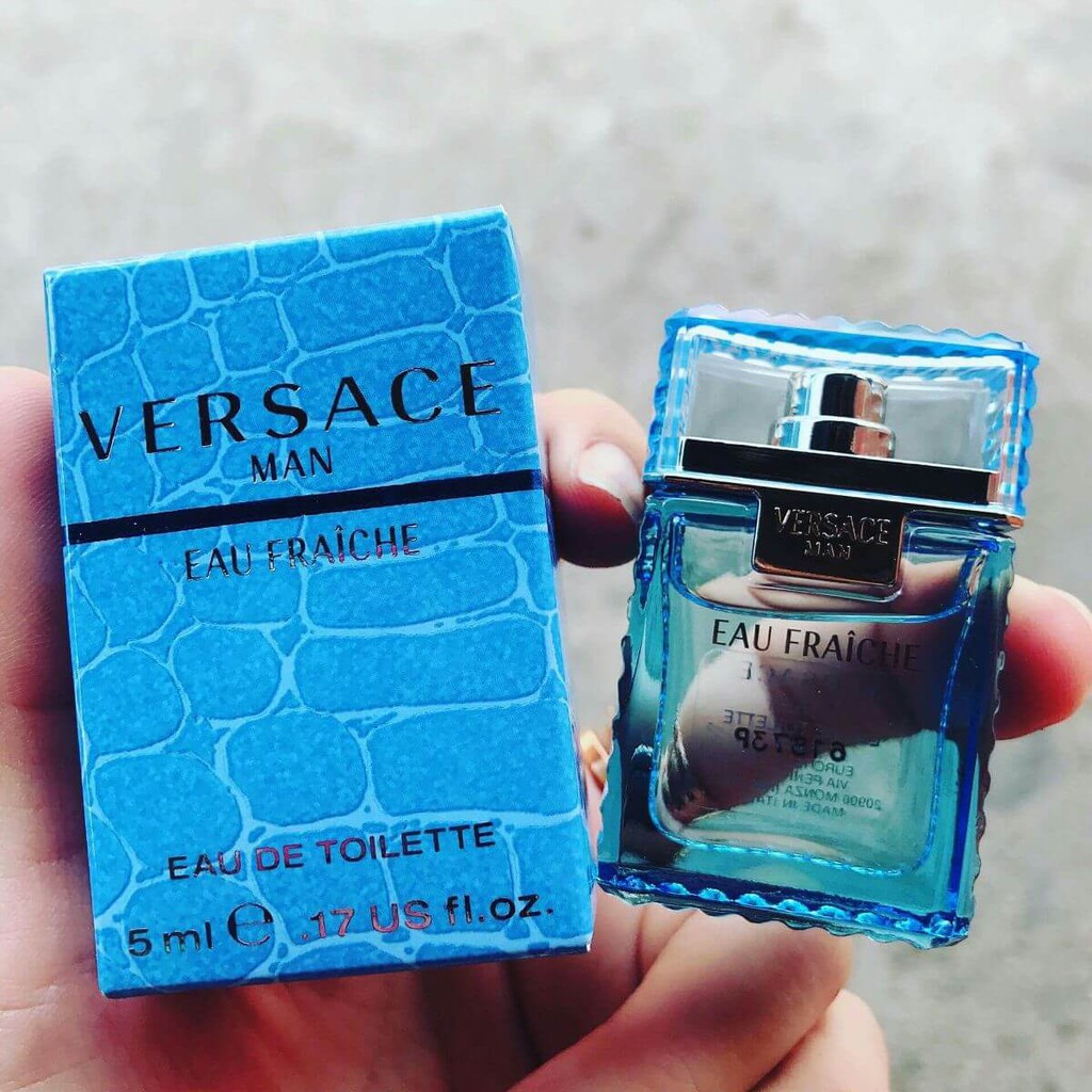 Nước Hoa Mini Nam Chính Hãng Versace Man Eau Fraiche EDT 5ml