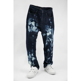 Quần Jean Amand Blue Bleached Jeans