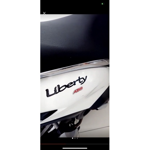 Bộ tem nổi Liberty màu đen New hàng nhập Thái Lan chất lượng cao dành trang trí riêng cho dòng xe này