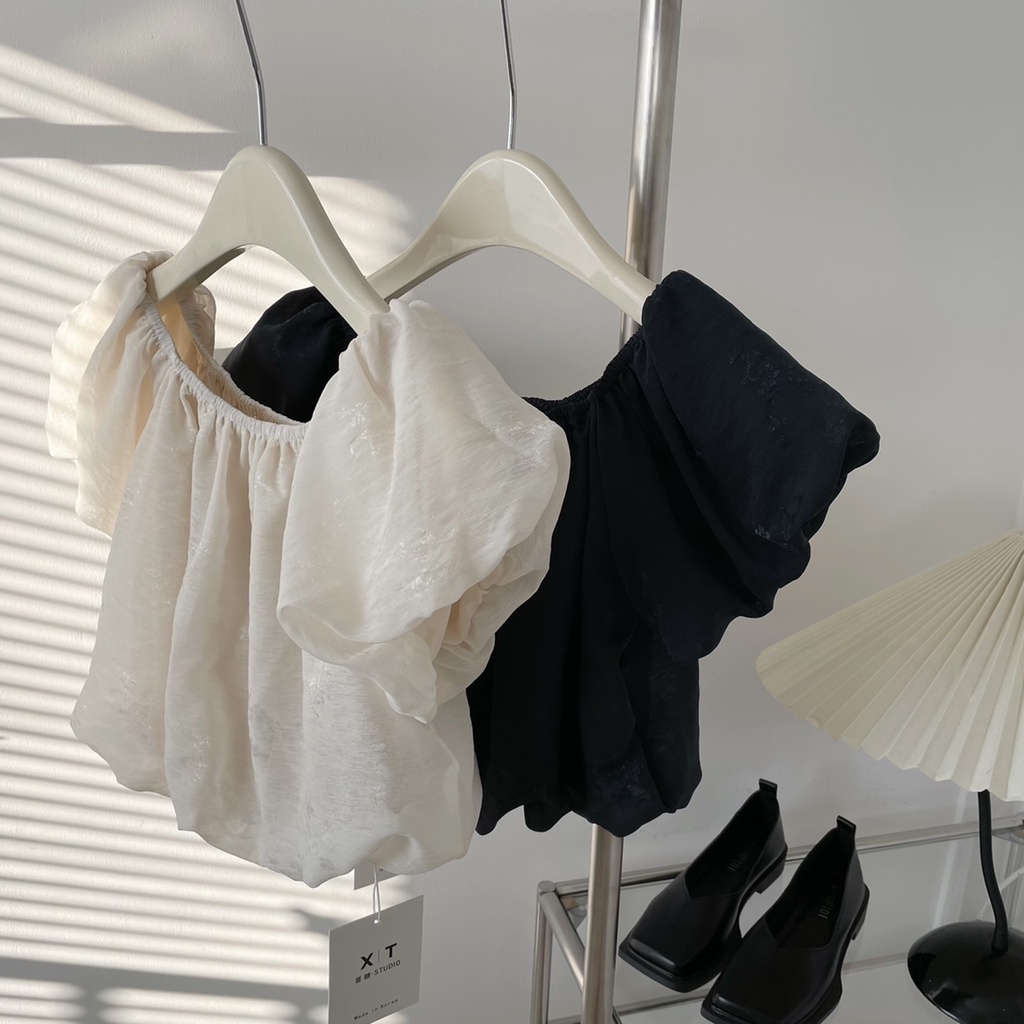 Áo Ống Một Màu Trễ Vai Thời Trang Mùa Hè 52748 Cho Nữ