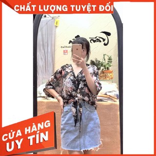 Áo dáng kimono hoa kiểu Nhật thời trang