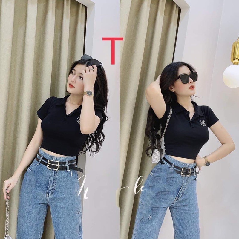 Sét áo crt polo CD + quần bò chất giãn TTN865