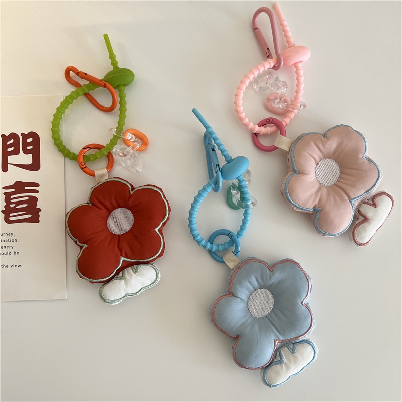 Móc khóa gấu chó thỏ hoạt hình dễ thương phụ kiện túi xách xe ô tô thời trang Hàn Quốc