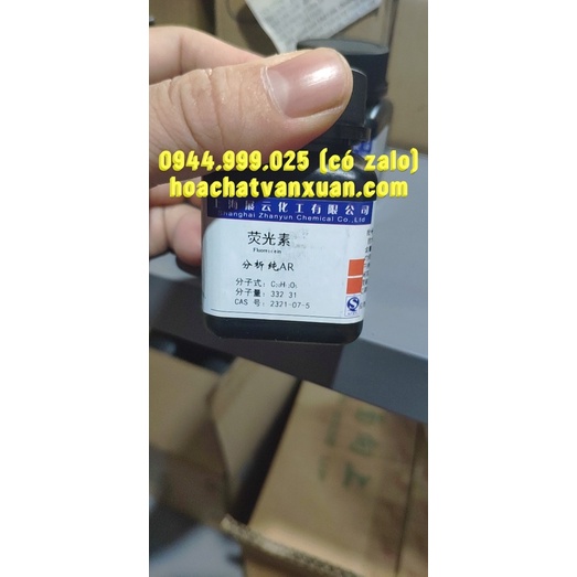 Hoá chất Fluorescein lọ 25g CAS 2321-07-5