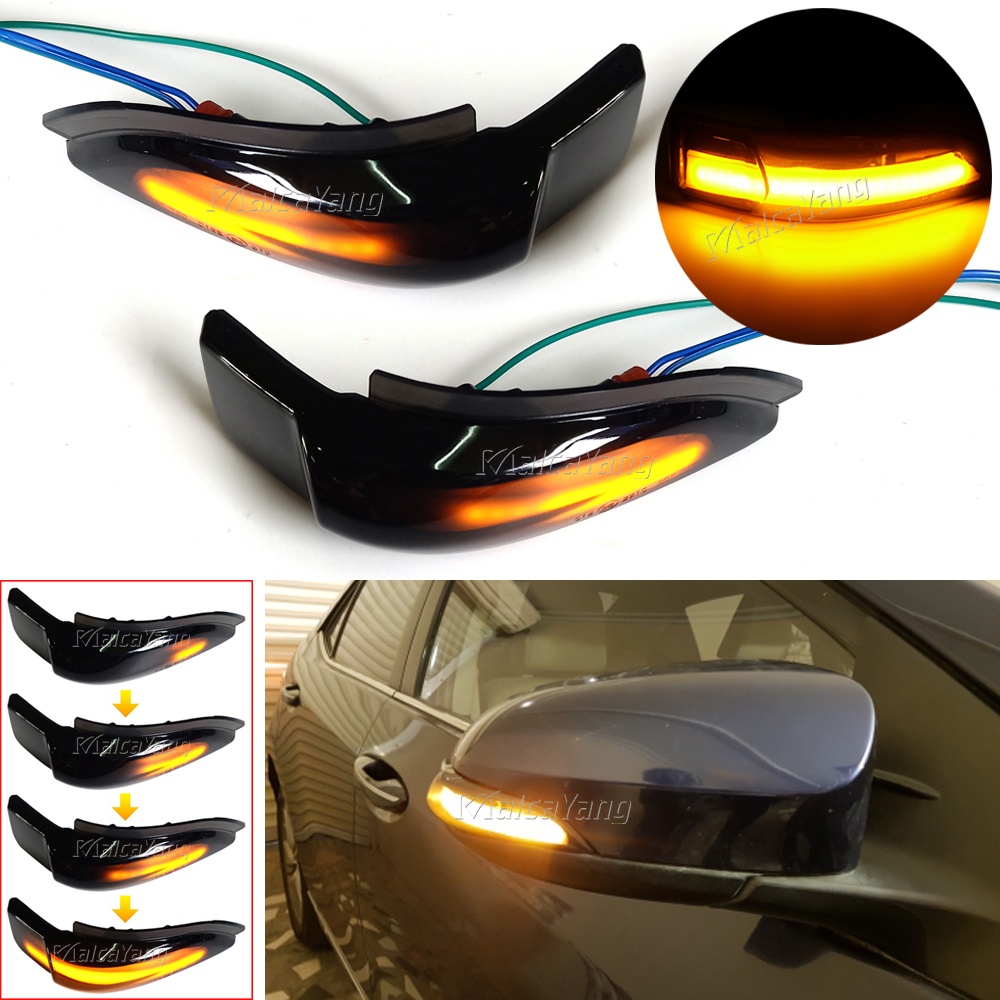 Đèn LED Xi Nhan Gắn Gương Chiếu Hậu Chuyên Dụng Cho Xe Hơi Toyota Corolla Camry Prius Vios CHR Yaris Venza Avalon Altis