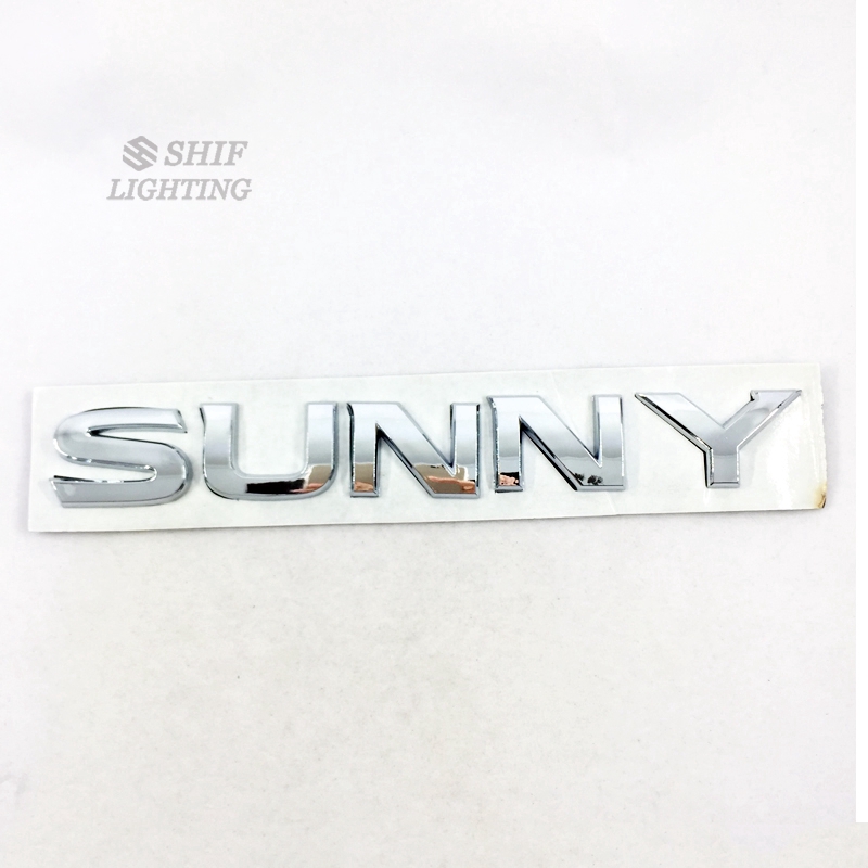 Logo SUNNY ABS trang trí xe hơi NISSAN