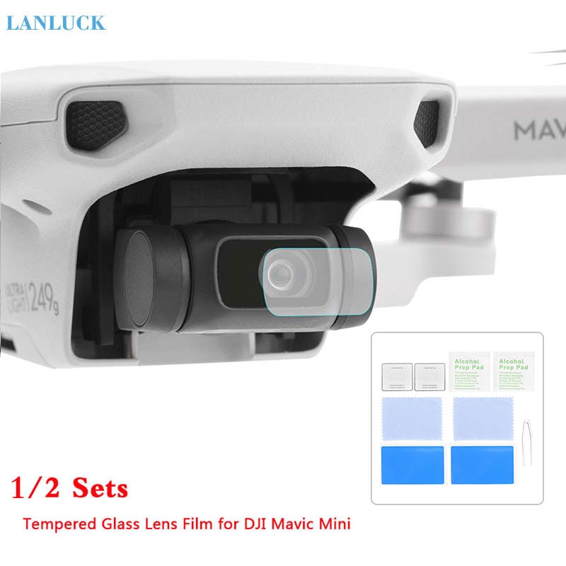 Kính Cường Lực 9H Bảo Vệ Ống Kính Máy Ảnh Cho Mavic mini SE/mini 2/mini SE