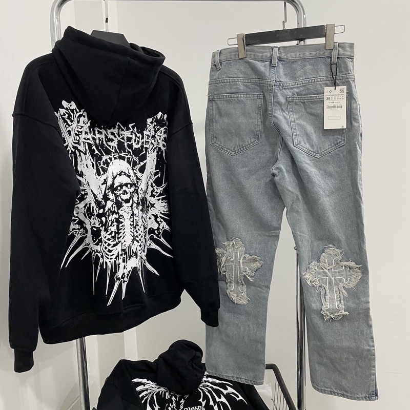 Áo hoodie vah studio BUTTERFLY chất nỉ bông cao cấp