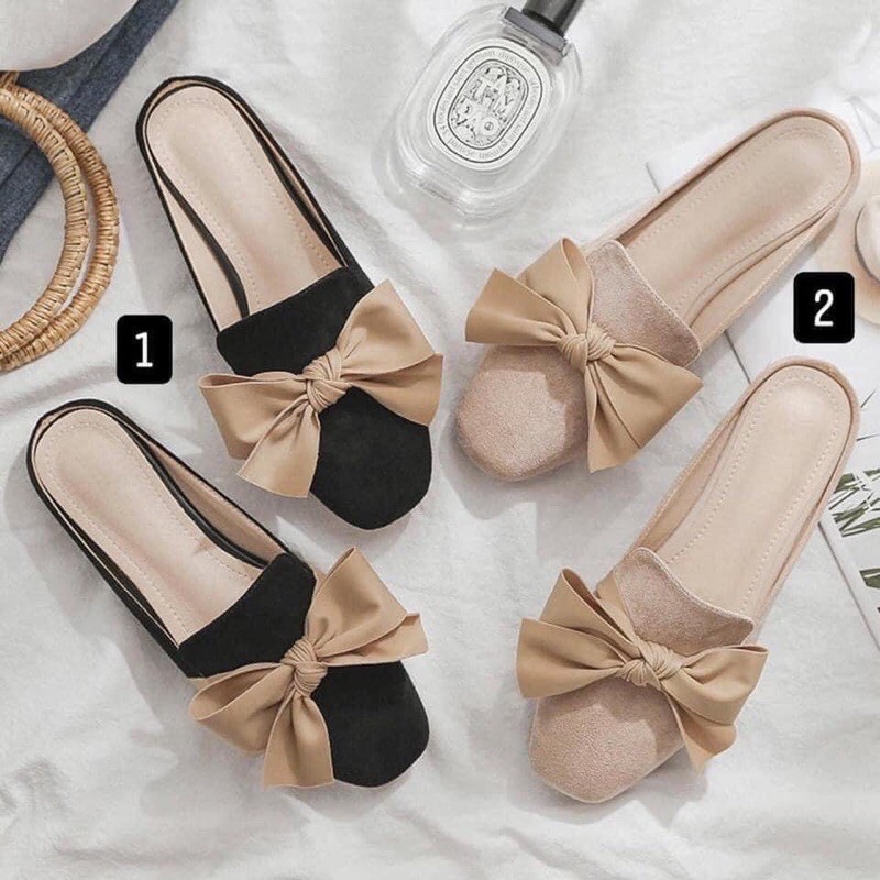 GIÀY SỤC NƠ DA LỘN